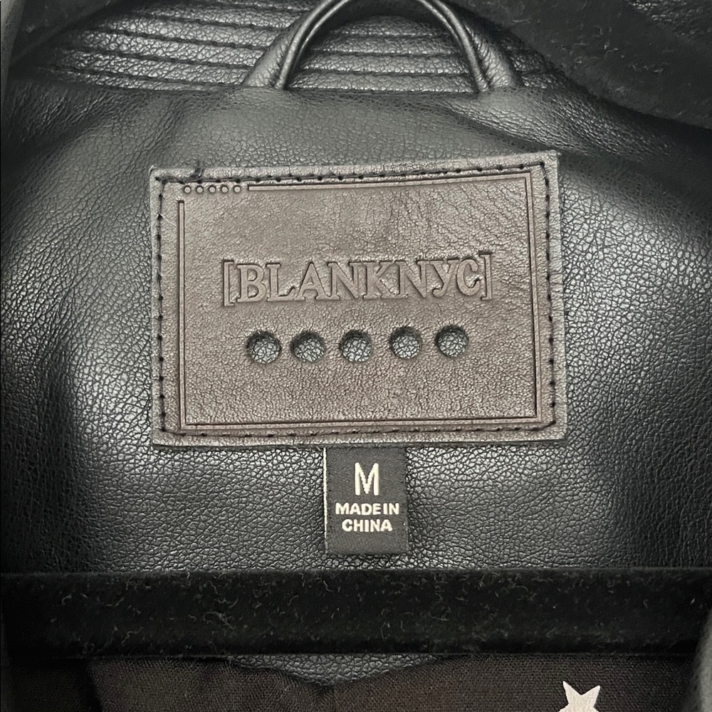 NWOT Blank NYC leather jacket - Picture 2 of 6